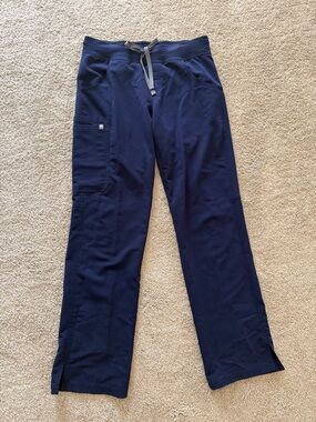 Figs Navy Kade Cargo Pants, Women’s Small